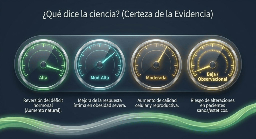 incretinas testosterona